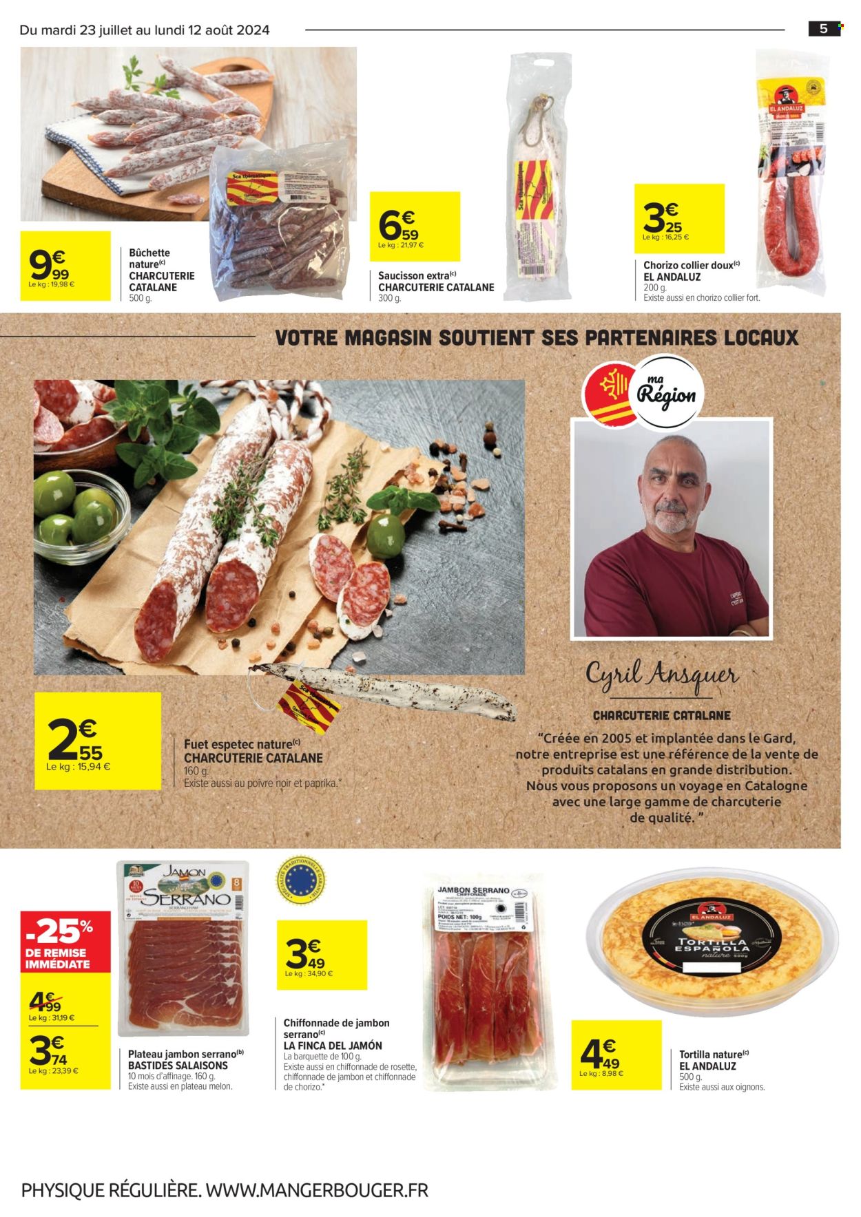Catalogue Carrefour Hypermarchés - 23/07/2024 - 12/08/2024. Page 5