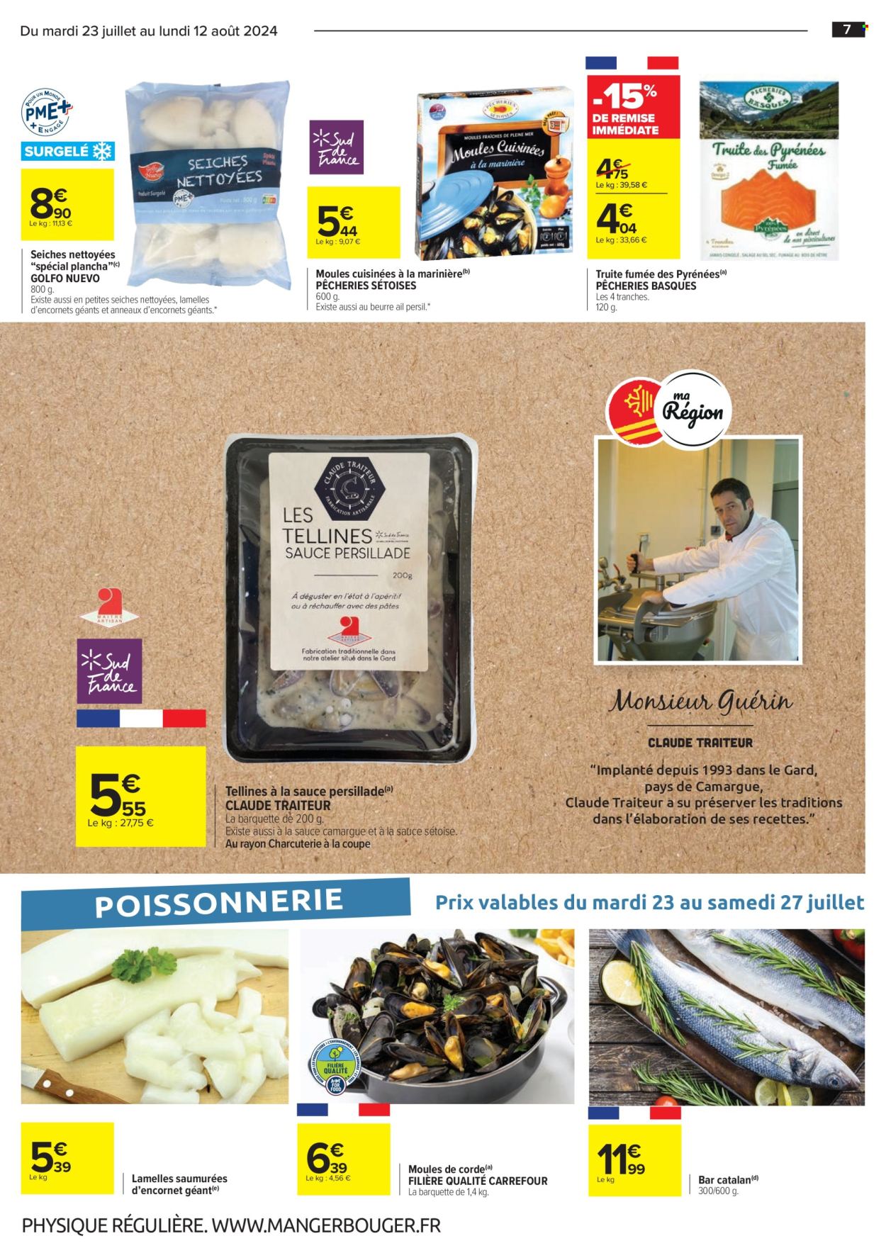 Catalogue Carrefour Hypermarchés - 23/07/2024 - 12/08/2024. Page 7