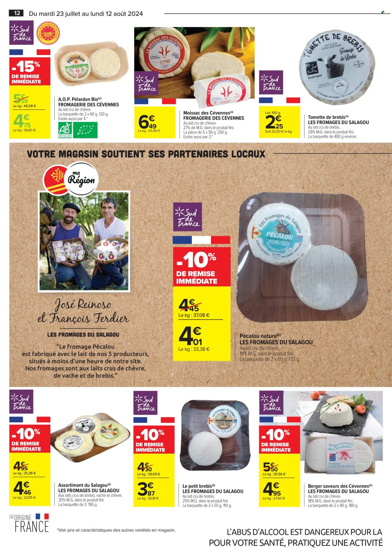 Catalogue Carrefour Hypermarchés - 23/07/2024 - 12/08/2024. Page 12