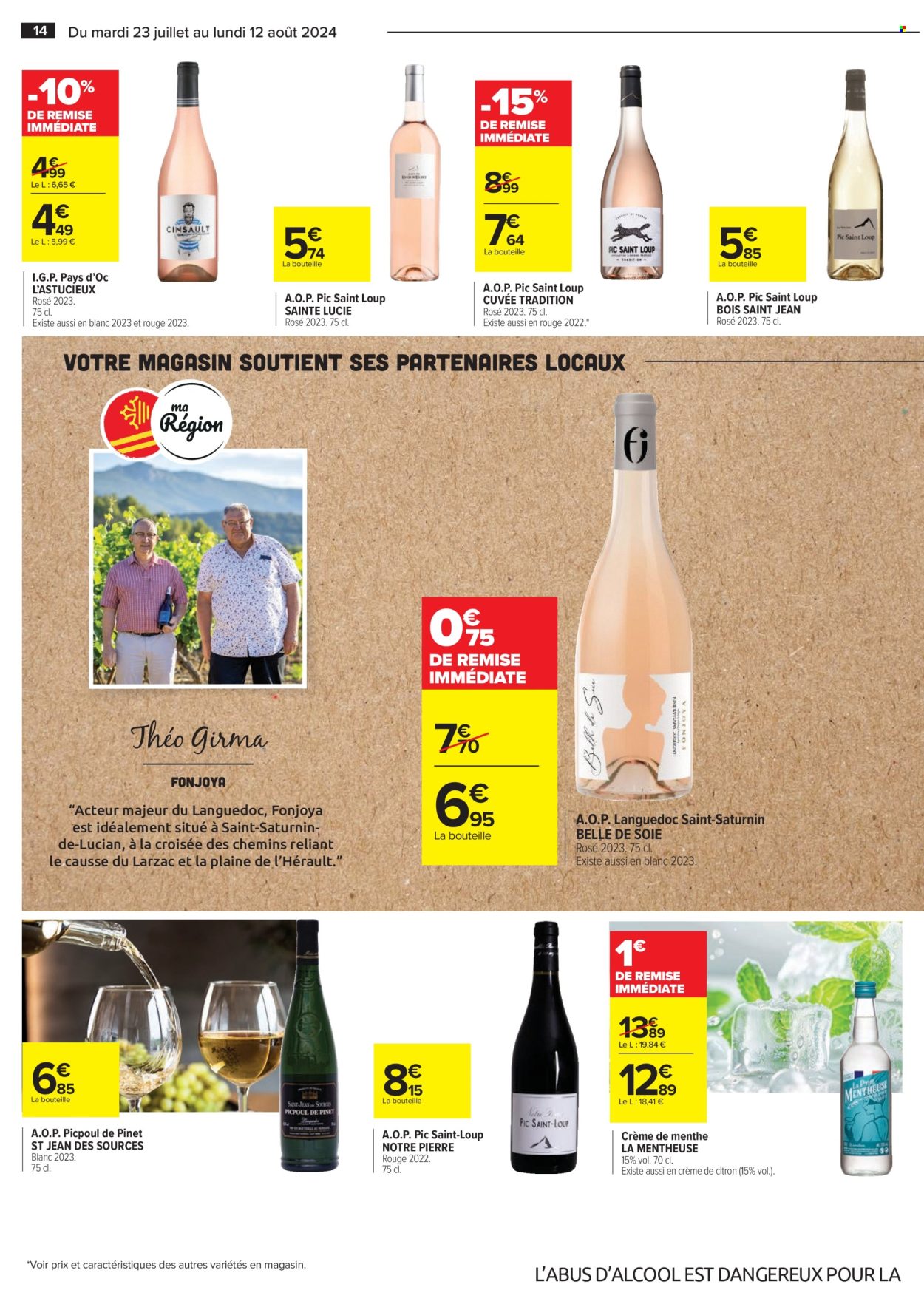Catalogue Carrefour Hypermarchés - 23/07/2024 - 12/08/2024. Page 14
