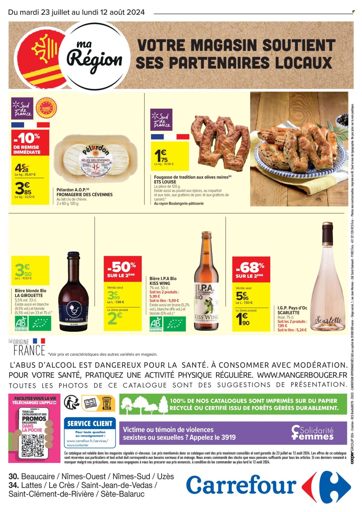 Catalogue Carrefour Hypermarchés - 23/07/2024 - 12/08/2024. Page 16