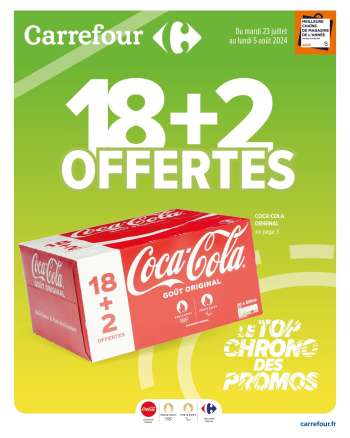 Catalogue Carrefour Hypermarchés - 23/07/2024 - 05/08/2024.