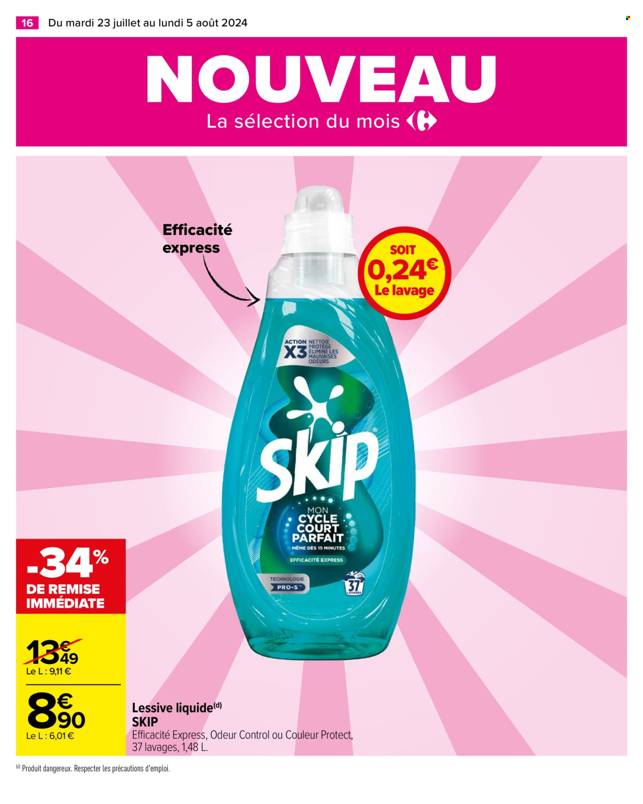 Catalogue Carrefour Hypermarchés - 23/07/2024 - 05/08/2024. Page 18
