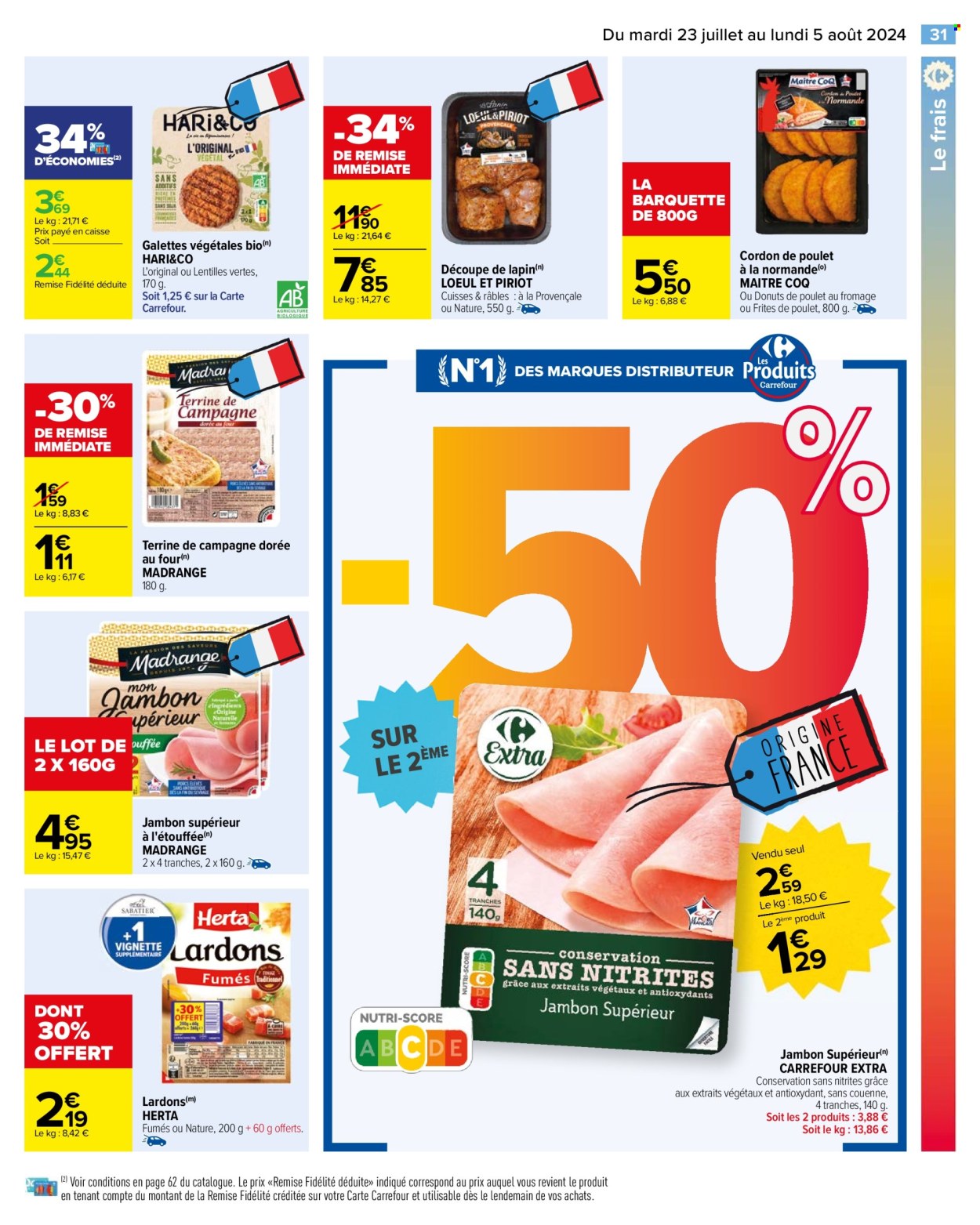 Catalogue Carrefour Hypermarchés - 23/07/2024 - 05/08/2024. Page 33