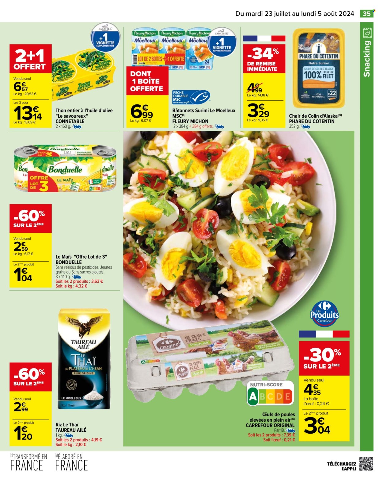 Catalogue Carrefour Hypermarchés - 23/07/2024 - 05/08/2024. Page 37