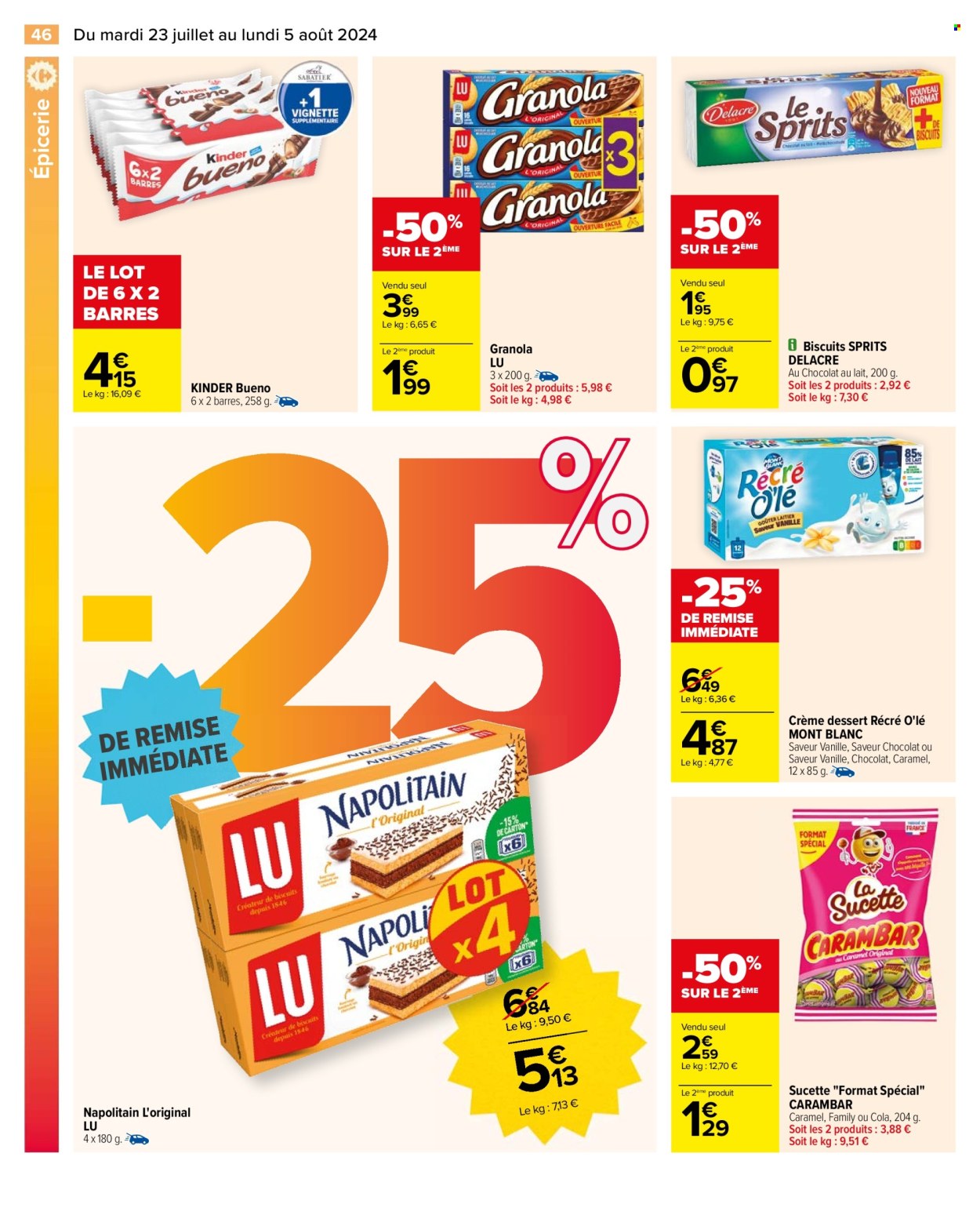 Catalogue Carrefour Hypermarchés - 23/07/2024 - 05/08/2024. Page 48