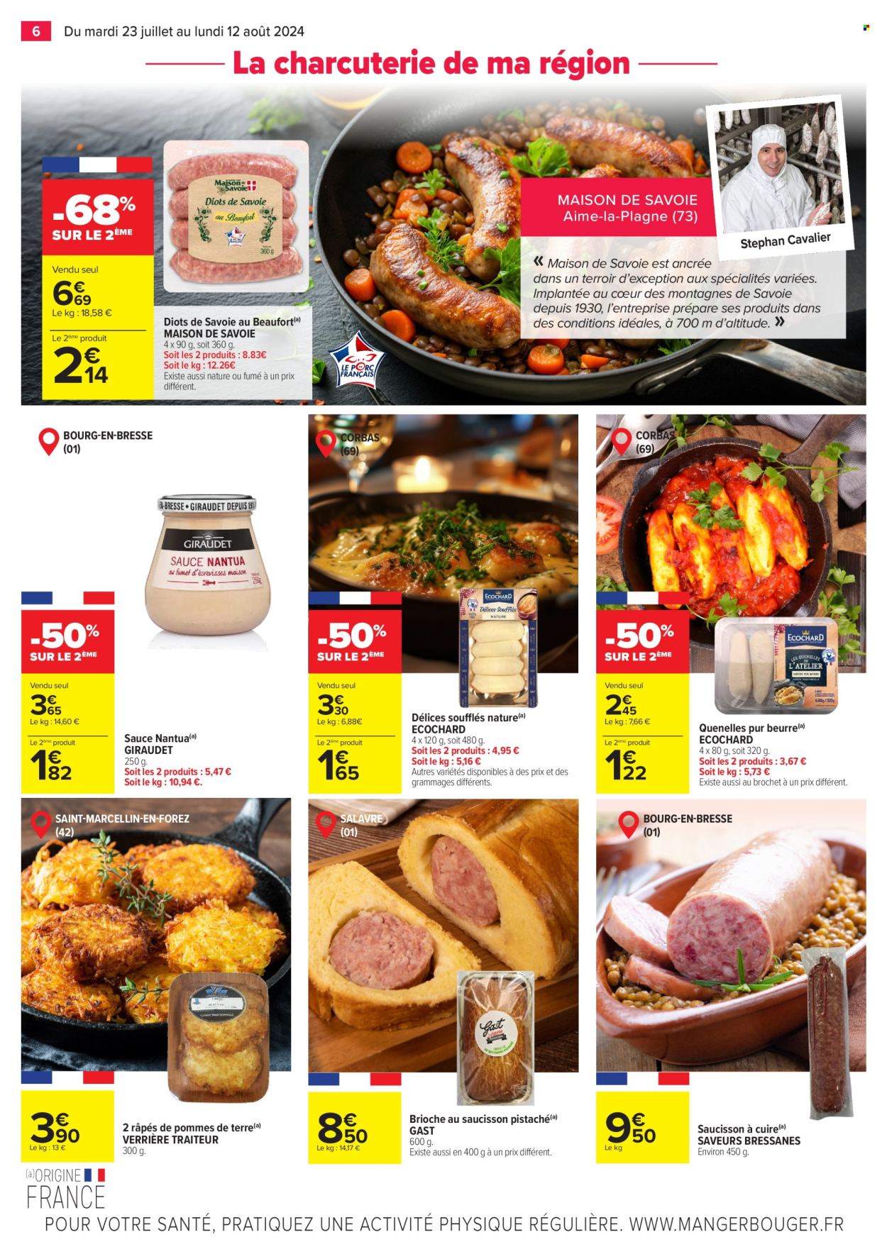 Catalogue Carrefour Hypermarchés - 23/07/2024 - 12/08/2024. Page 6