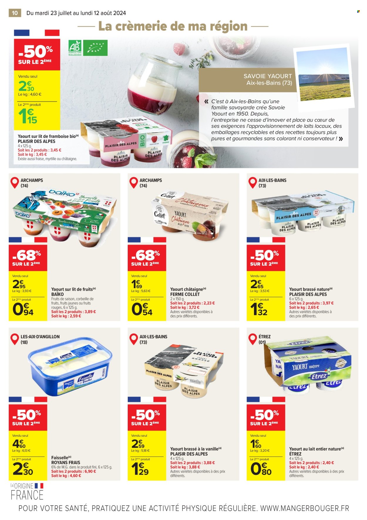 Catalogue Carrefour Hypermarchés - 23/07/2024 - 12/08/2024. Page 10