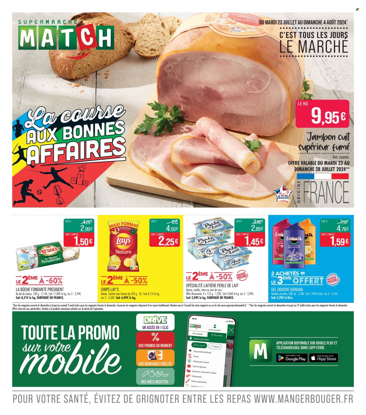 Catalogue Supermarché Match - 23/07/2024 - 04/08/2024. Page 1