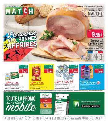 Catalogue Supermarché Match - 23/07/2024 - 04/08/2024.