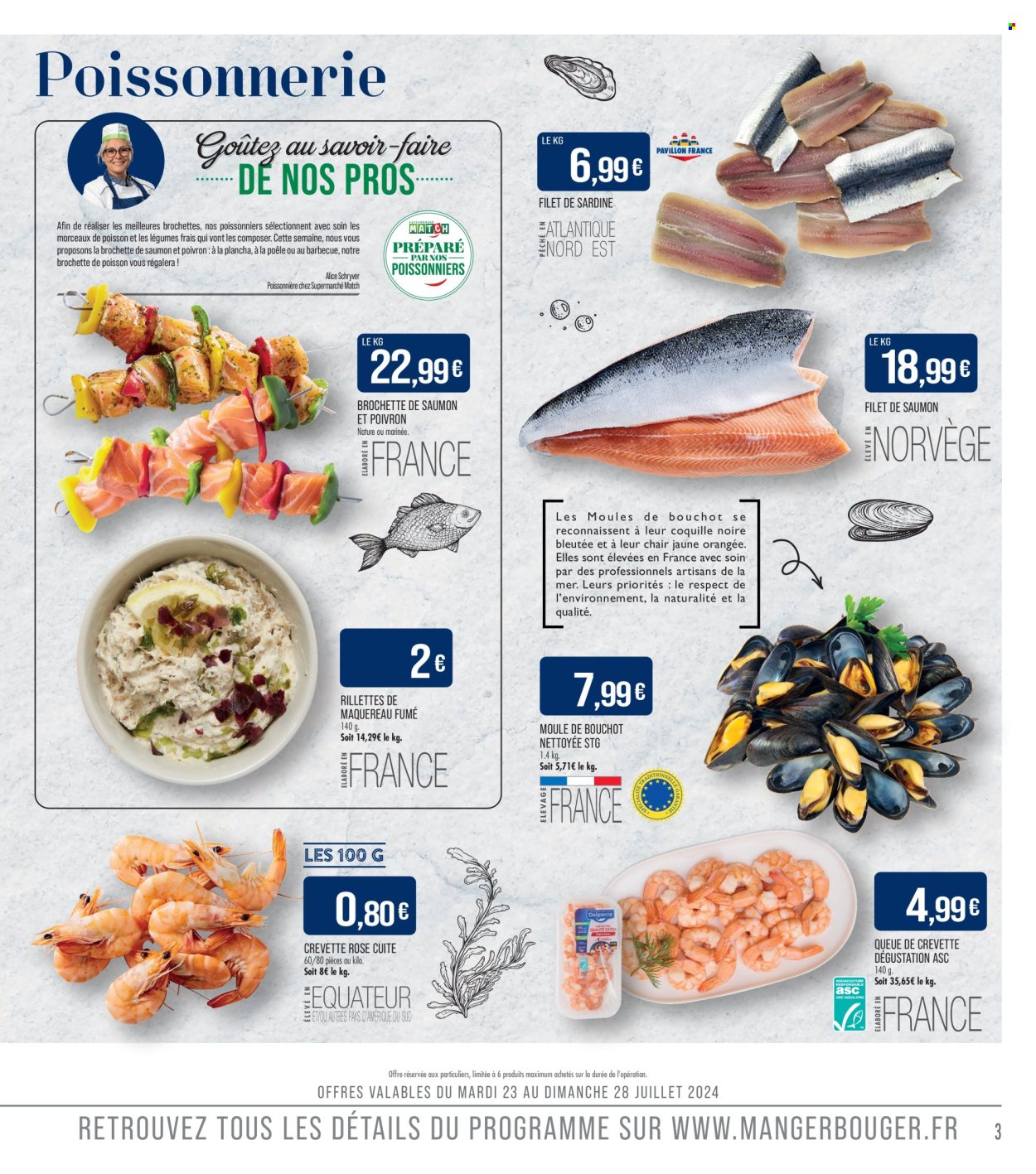 Catalogue Supermarché Match - 23/07/2024 - 04/08/2024. Page 3
