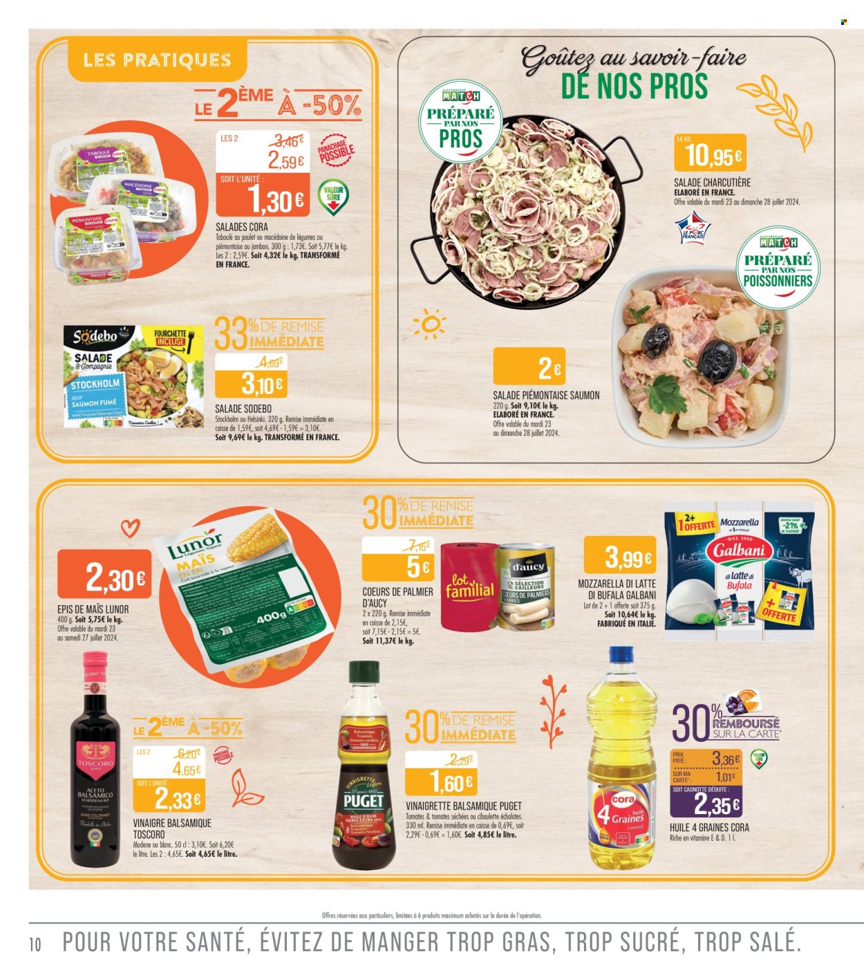 Catalogue Supermarché Match - 23/07/2024 - 04/08/2024. Page 10
