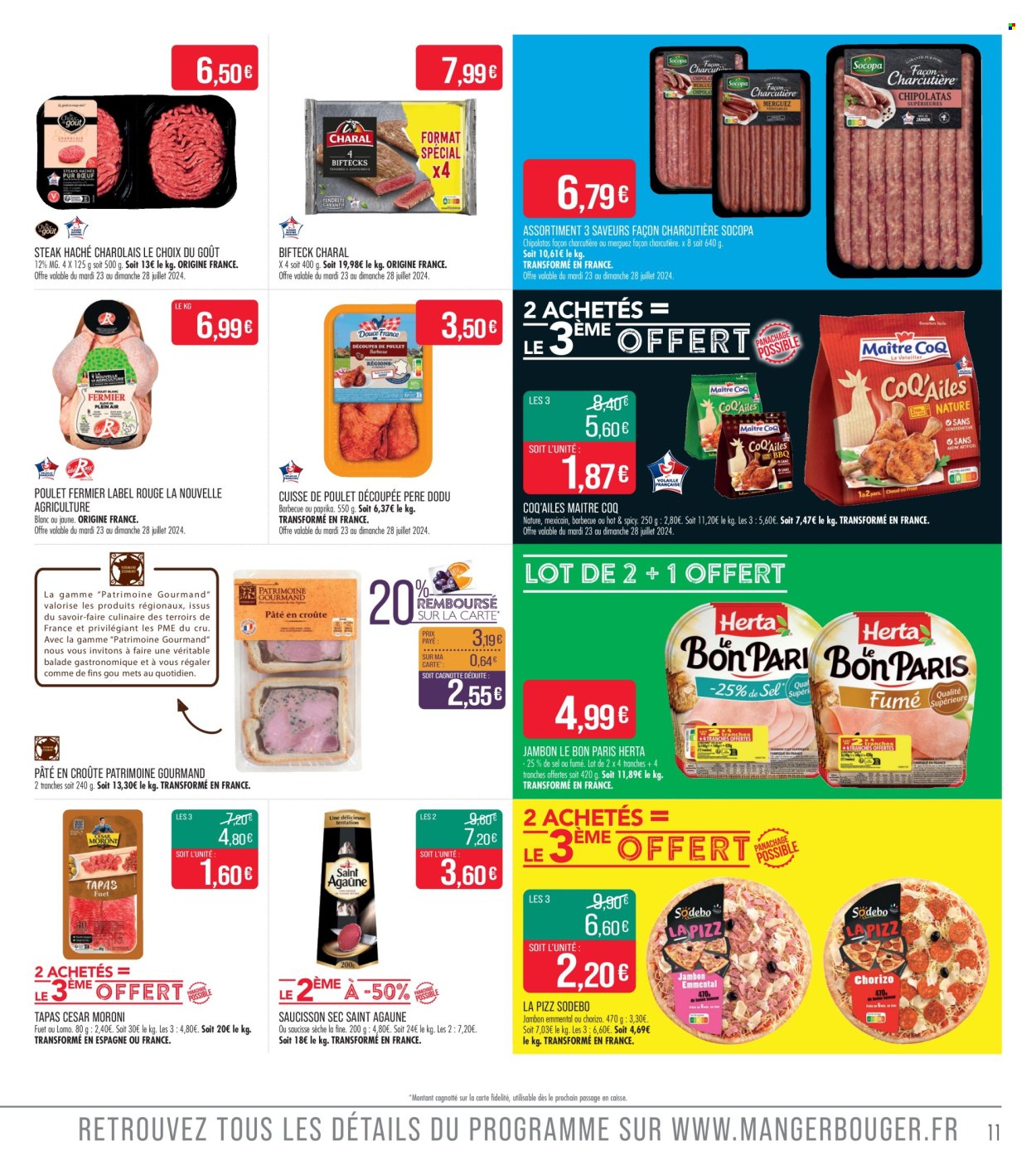 Catalogue Supermarché Match - 23/07/2024 - 04/08/2024. Page 11
