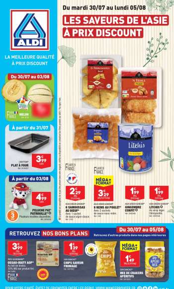 Catalogue ALDI - 30/07/2024 - 05/08/2024.