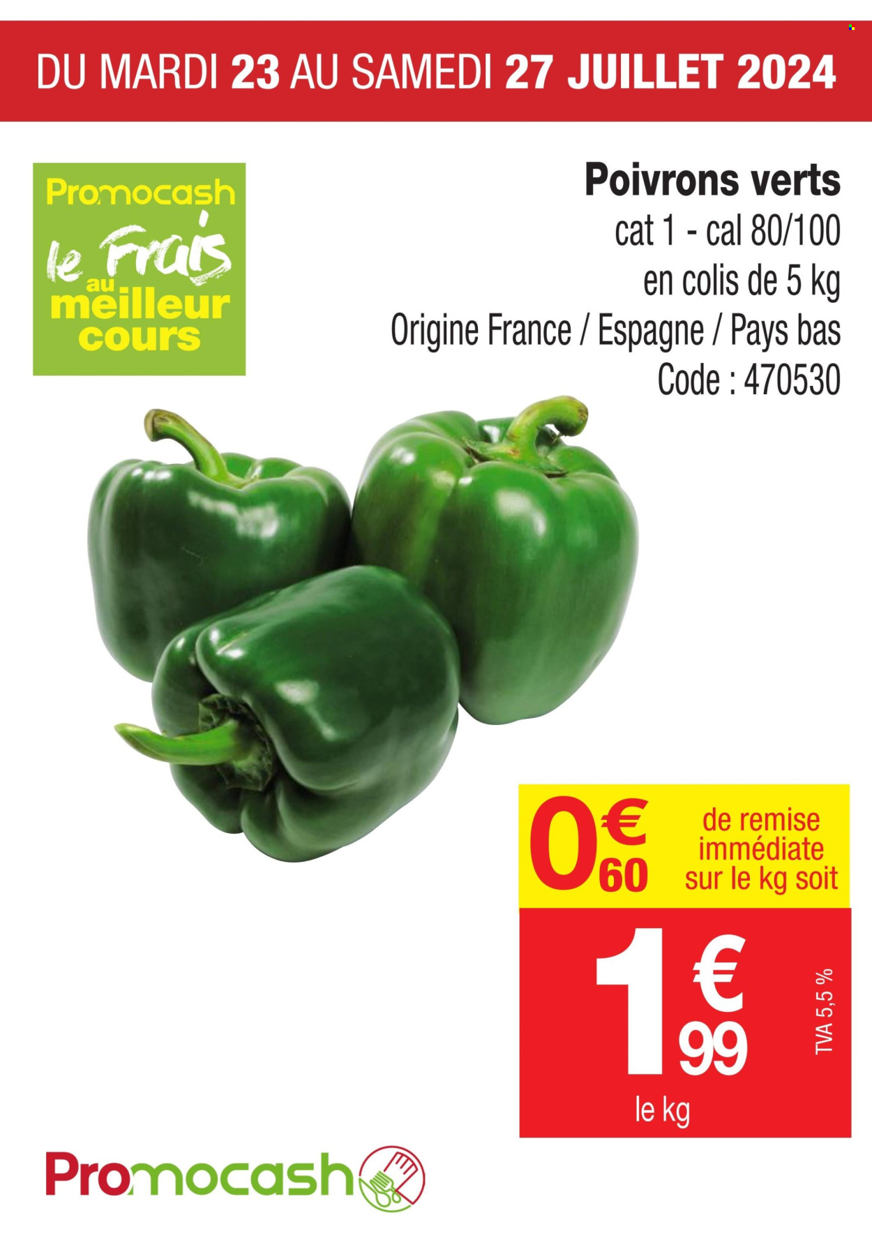 Catalogue Promocash - 23/07/2024 - 27/07/2024. Page 1
