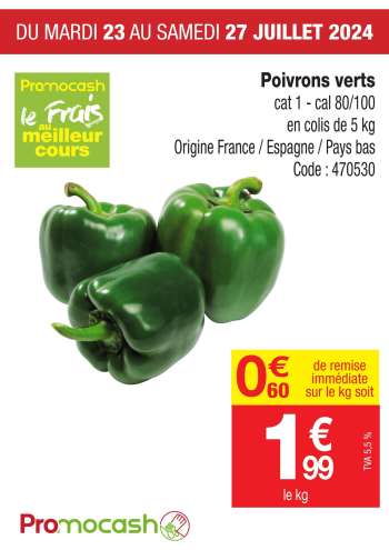 Catalogue Promocash - 23/07/2024 - 27/07/2024.