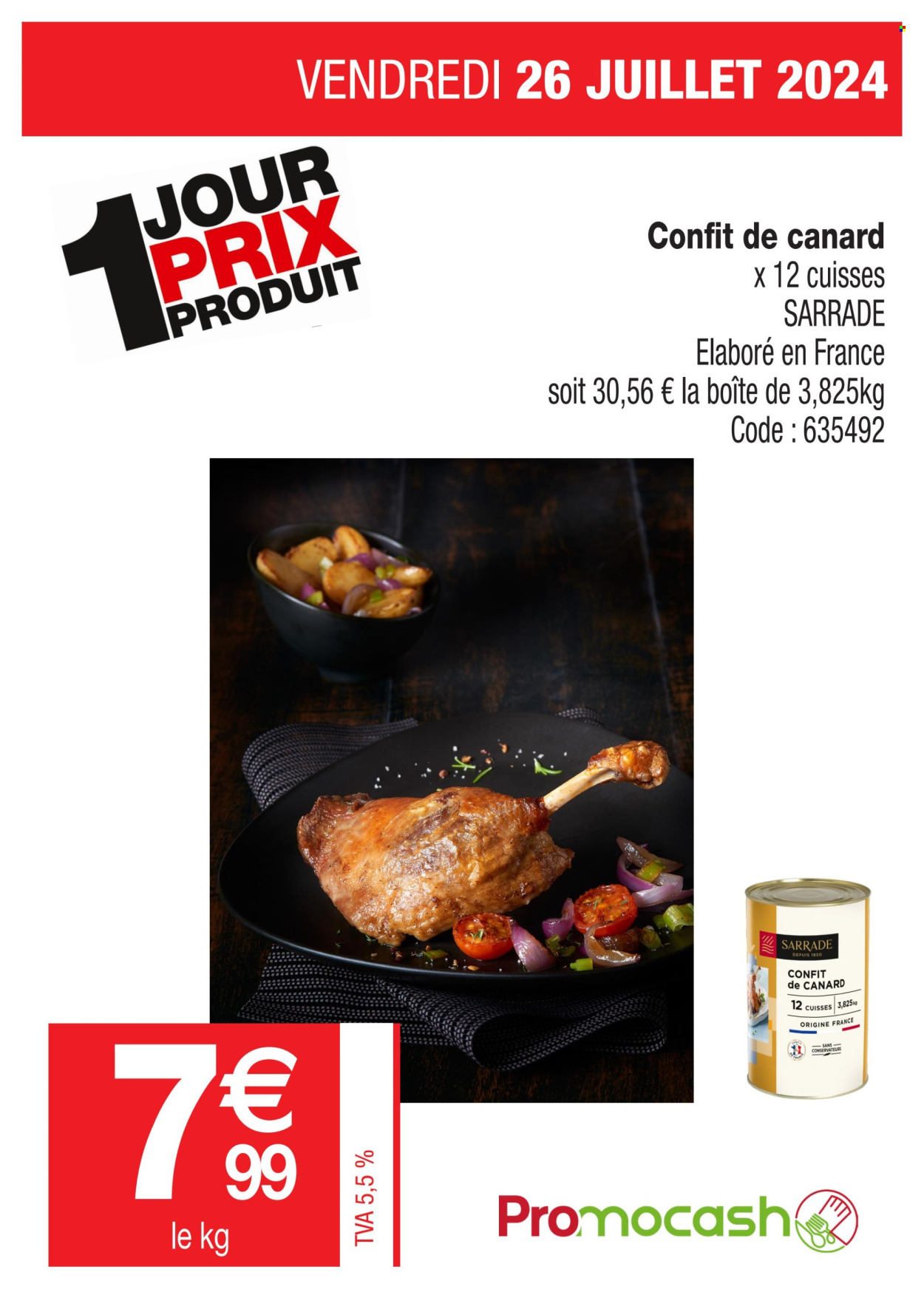 Catalogue Promocash - 26/07/2024 - 26/07/2024. Page 1