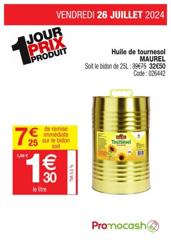 Catalogue Promocash - 26/07/2024 - 26/07/2024.