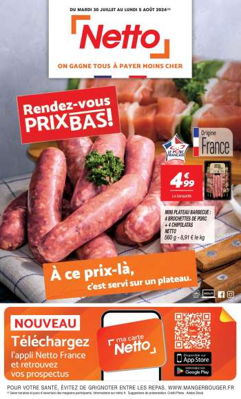 Catalogue Netto - 30/07/2024 - 05/08/2024.