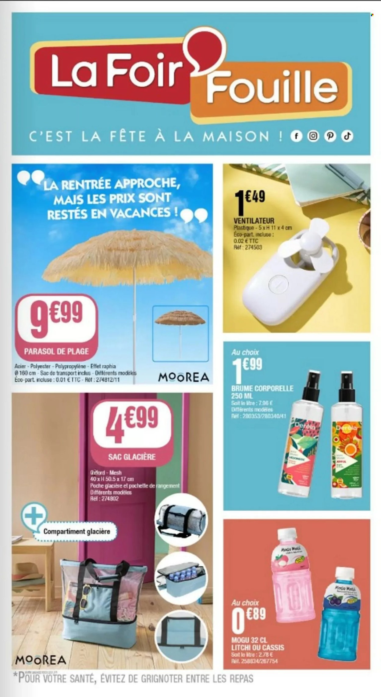 Catalogue La Foir'Fouille. Page 1