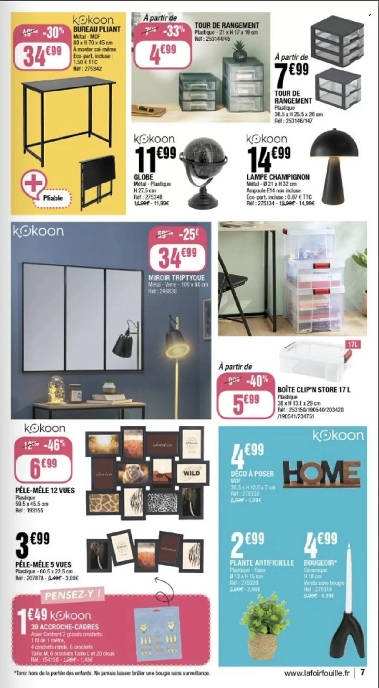 Catalogue La Foir'Fouille. Page 7