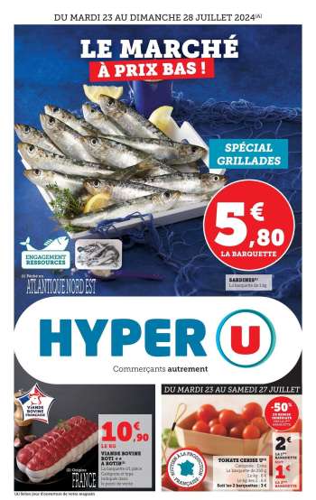 Catalogue HYPER U - 23/07/2024 - 28/07/2024.