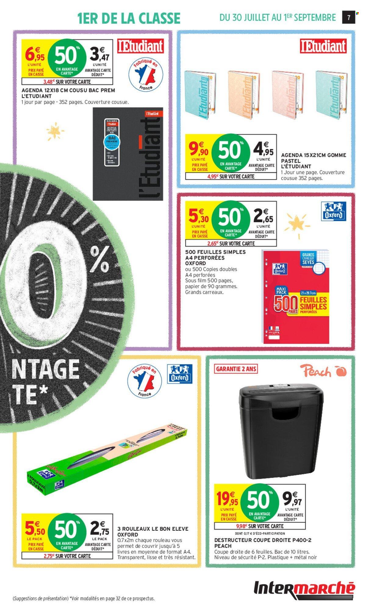 Catalogue Intermarché - 30/07/2024 - 01/09/2024. Page 7