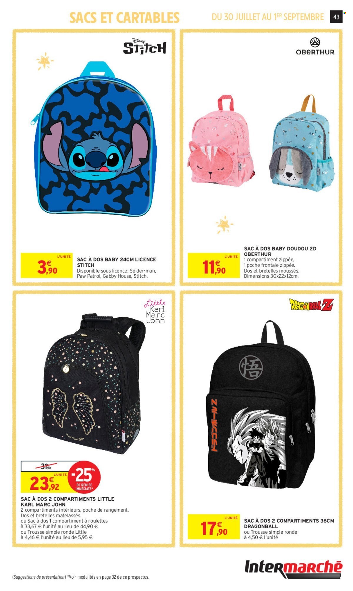Catalogue Intermarché - 30/07/2024 - 01/09/2024. Page 43