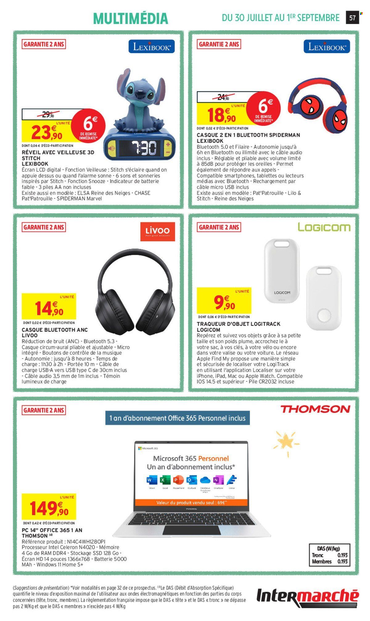 Catalogue Intermarché - 30/07/2024 - 01/09/2024. Page 57