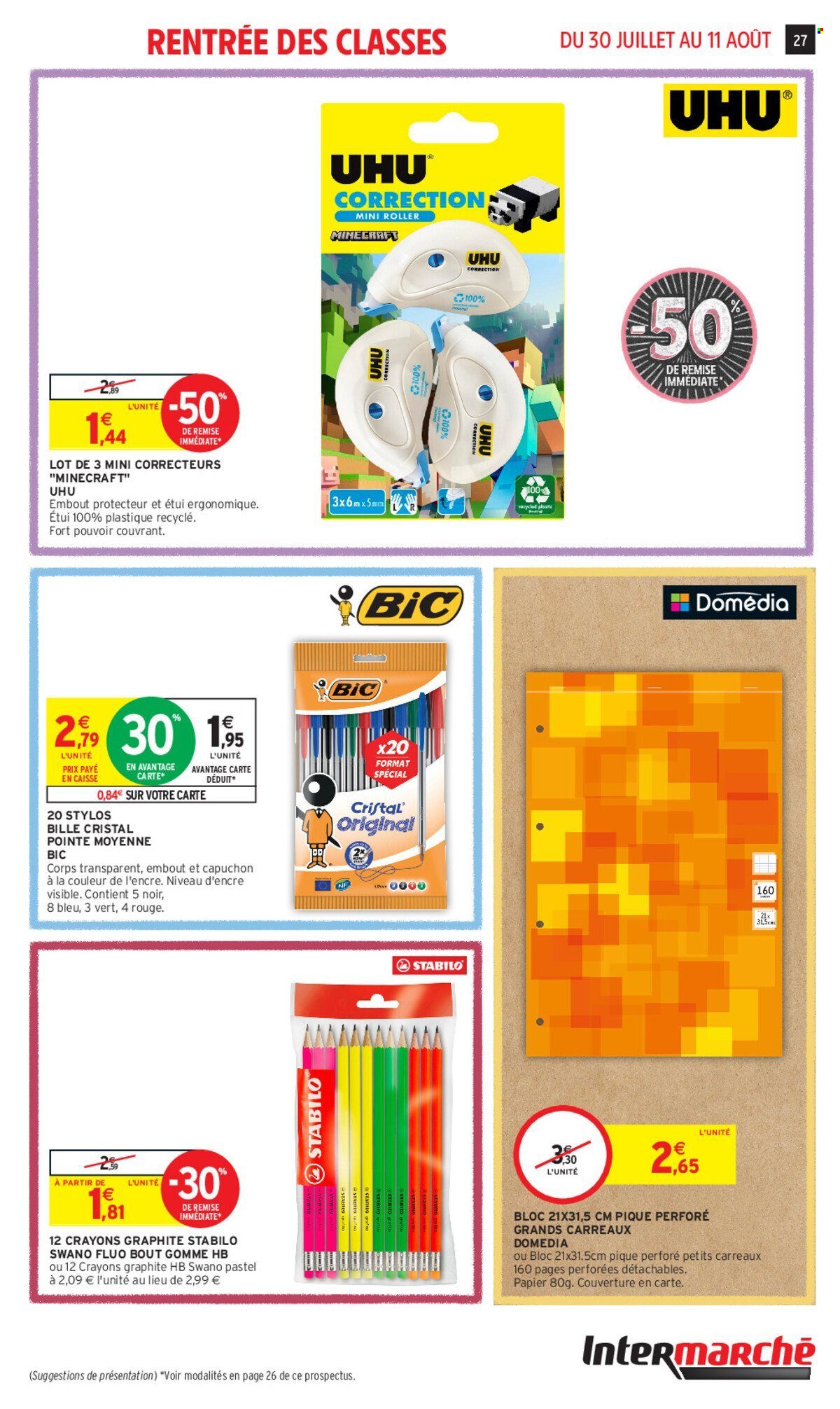 Catalogue Intermarché - 30/07/2024 - 11/08/2024. Page 27
