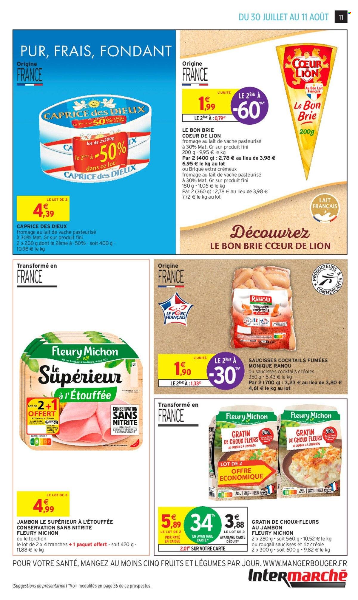 Catalogue Intermarché Super - 30/07/2024 - 11/08/2024. Page 11