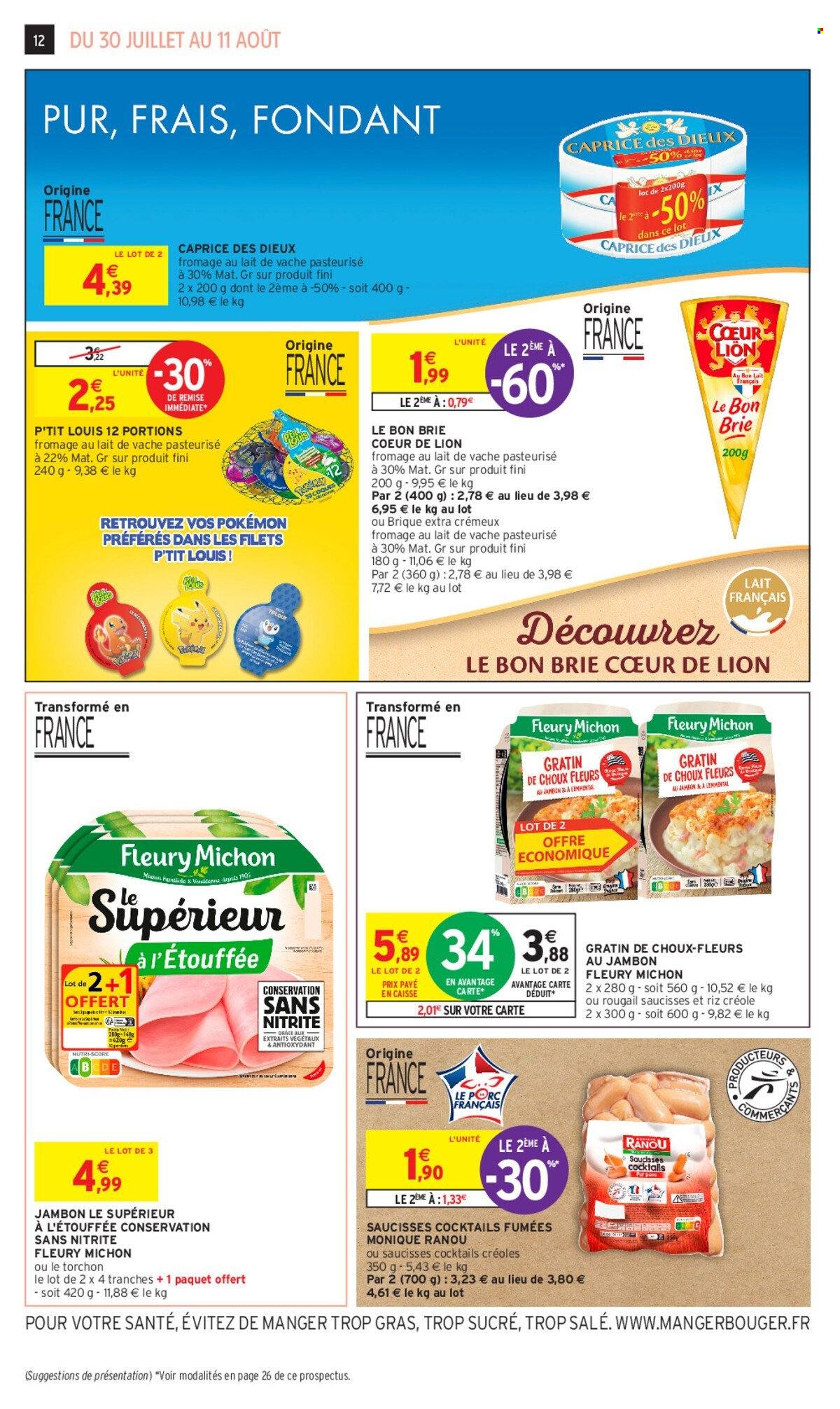 Catalogue Intermarché Hyper - 30/07/2024 - 11/08/2024. Page 12