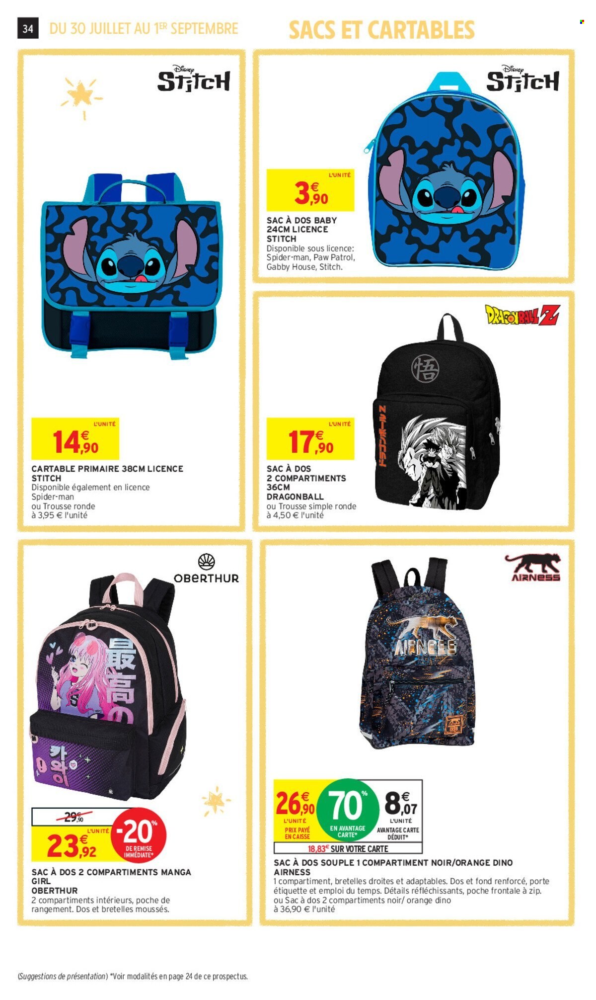 Catalogue Intermarché Super - 30/07/2024 - 01/09/2024. Page 34