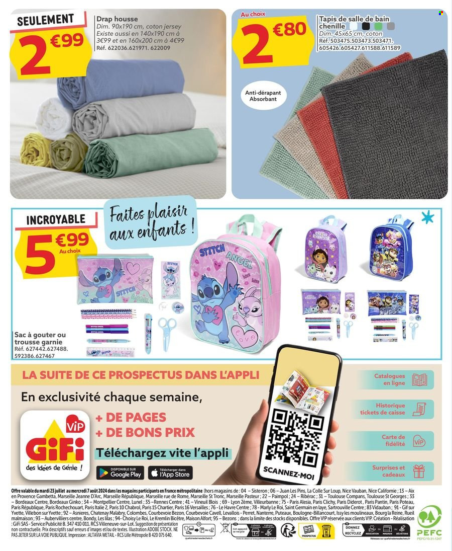 Catalogue GiFi - 23/07/2024 - 07/08/2024. Page 20