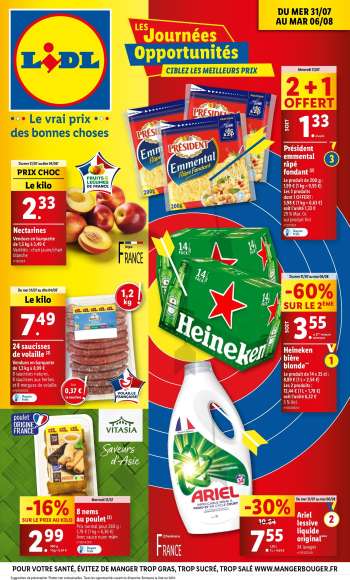 Catalogue Lidl - 31/07/2024 - 06/08/2024.