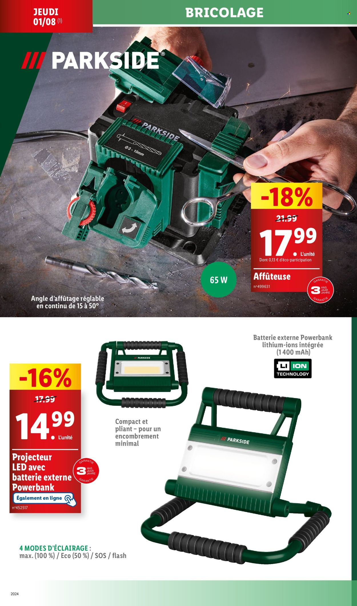 Catalogue Lidl - 31/07/2024 - 06/08/2024. Page 44