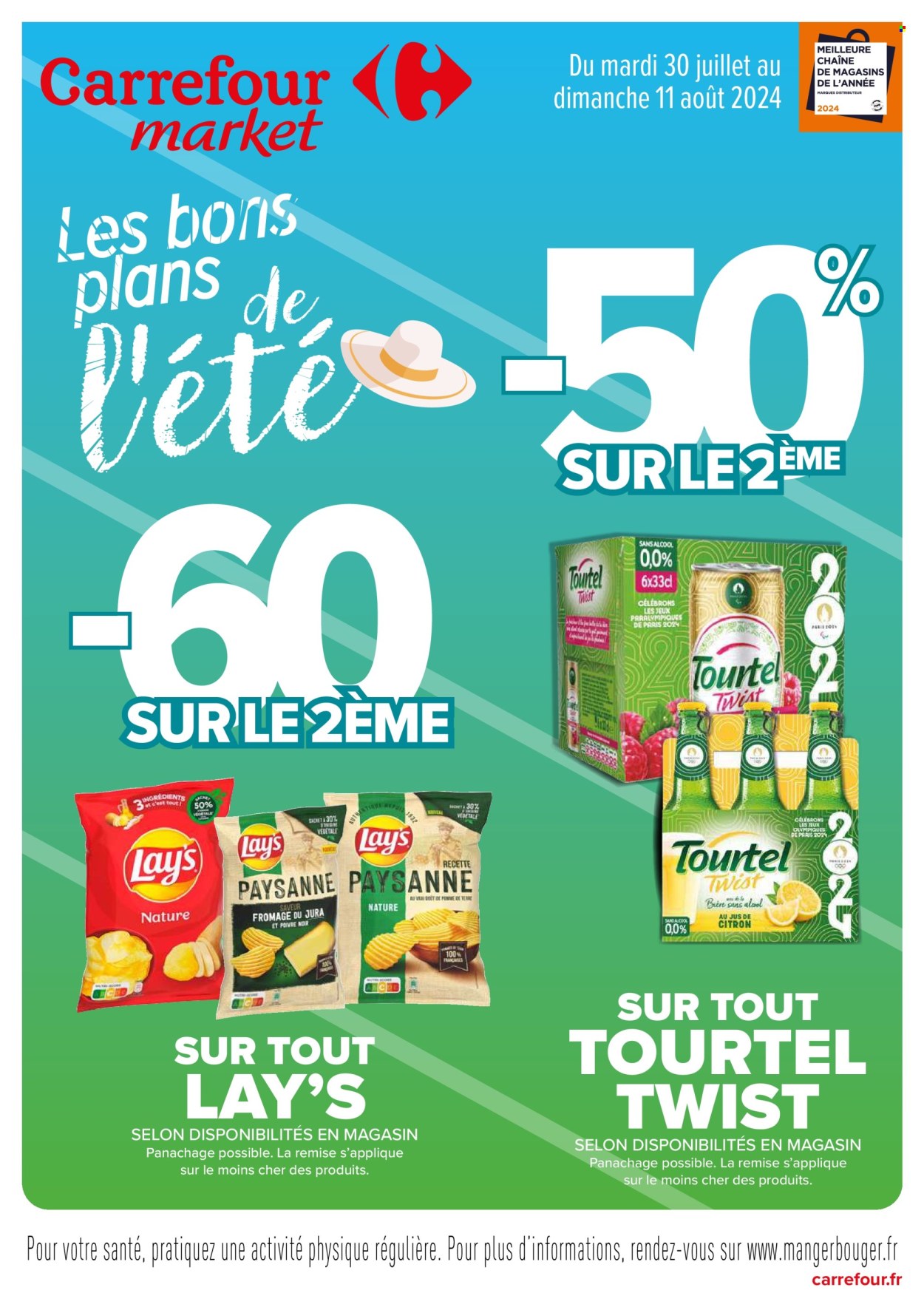 Catalogue Carrefour Market - 30/07/2024 - 11/08/2024. Page 1