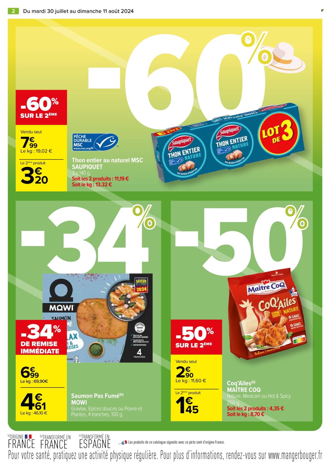 Catalogue Carrefour Market - 30/07/2024 - 11/08/2024. Page 2