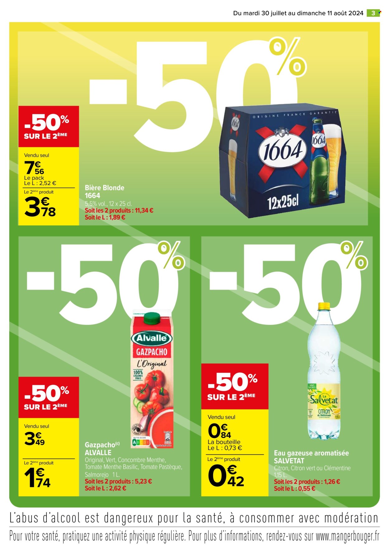 Catalogue Carrefour Market - 30/07/2024 - 11/08/2024. Page 3