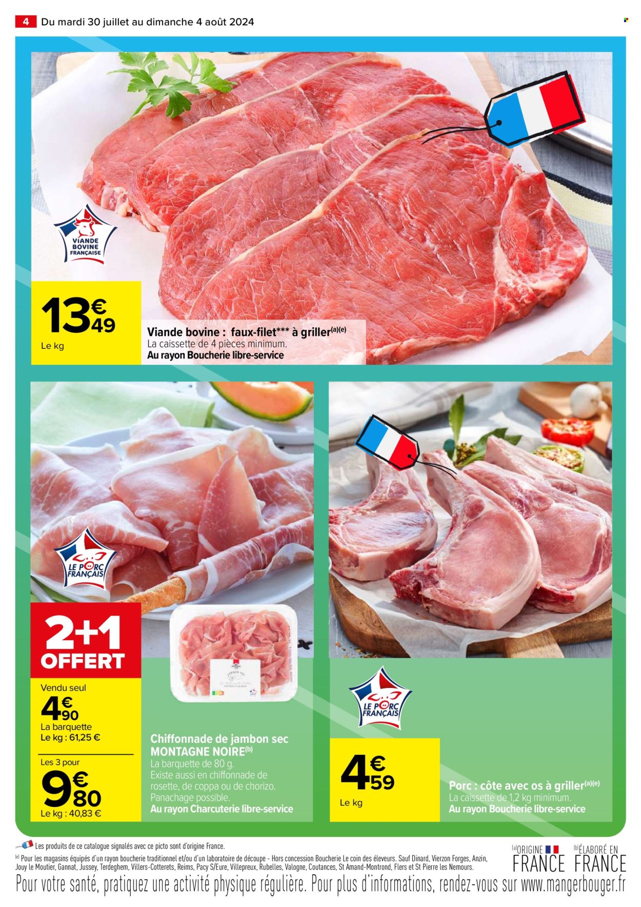 Catalogue Carrefour Market - 30/07/2024 - 11/08/2024. Page 4