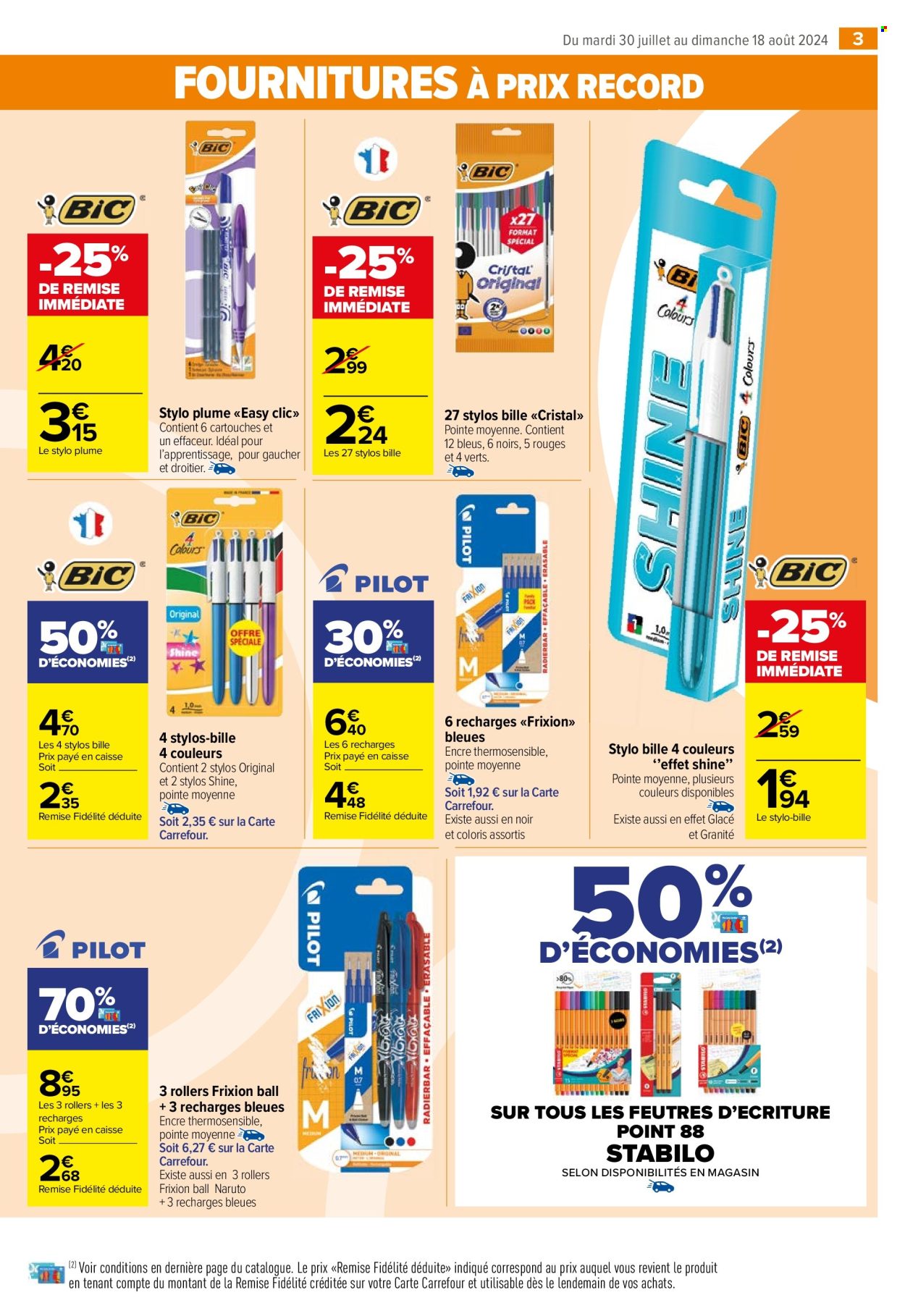 Catalogue Carrefour Market - 30/07/2024 - 18/08/2024. Page 5