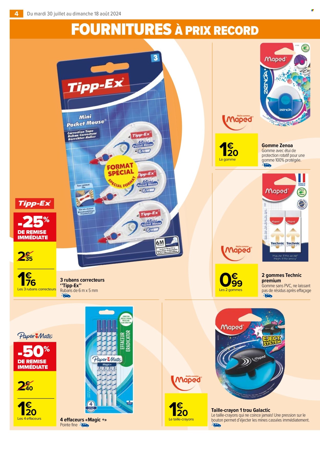 Catalogue Carrefour Market - 30/07/2024 - 18/08/2024. Page 6