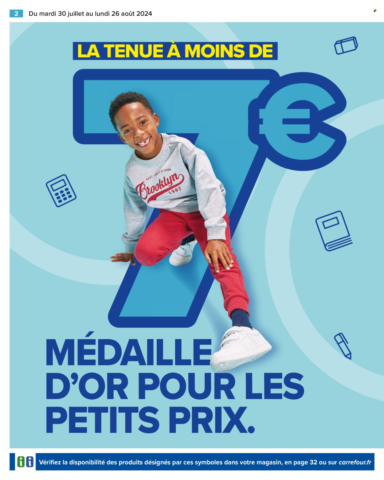 Catalogue Carrefour Hypermarchés - 30/07/2024 - 26/08/2024. Page 4