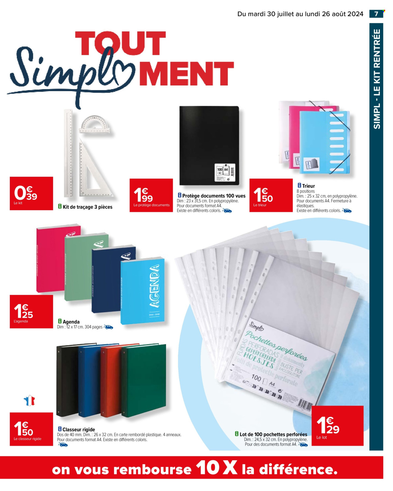 Catalogue Carrefour Hypermarchés - 30/07/2024 - 26/08/2024. Page 9