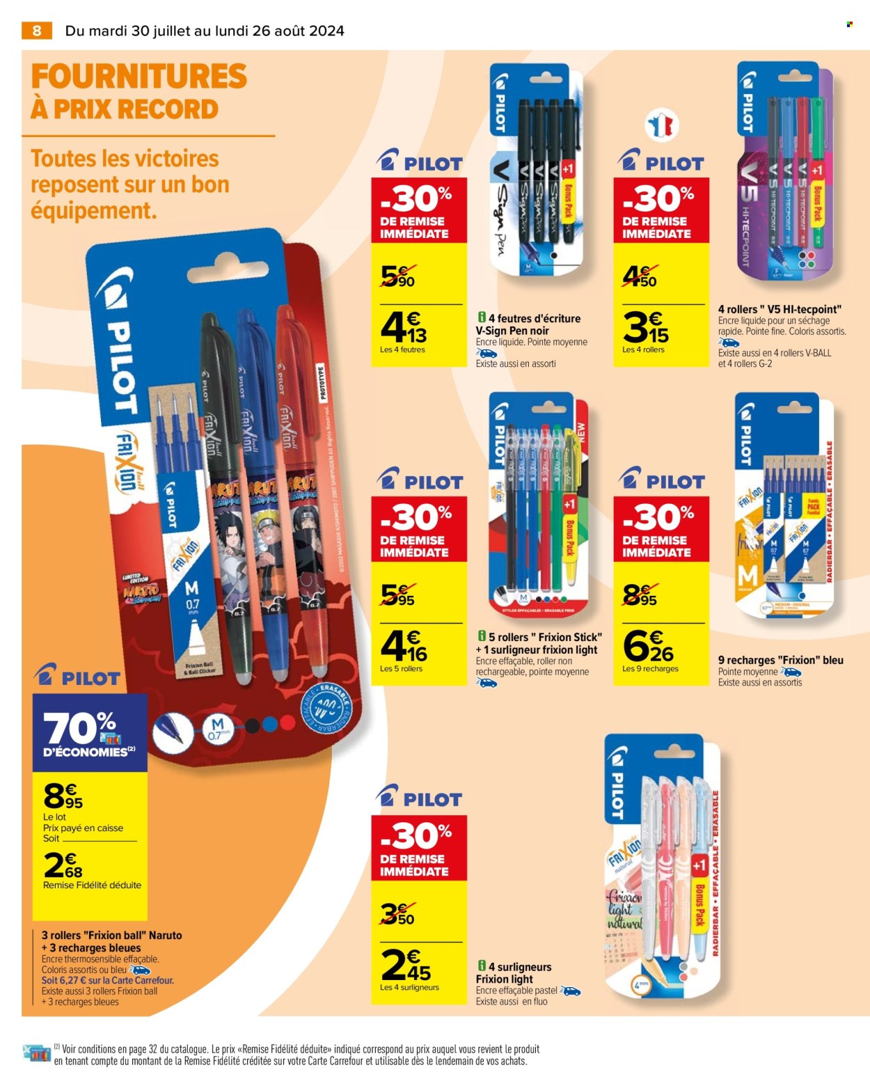 Catalogue Carrefour Hypermarchés - 30/07/2024 - 26/08/2024. Page 10
