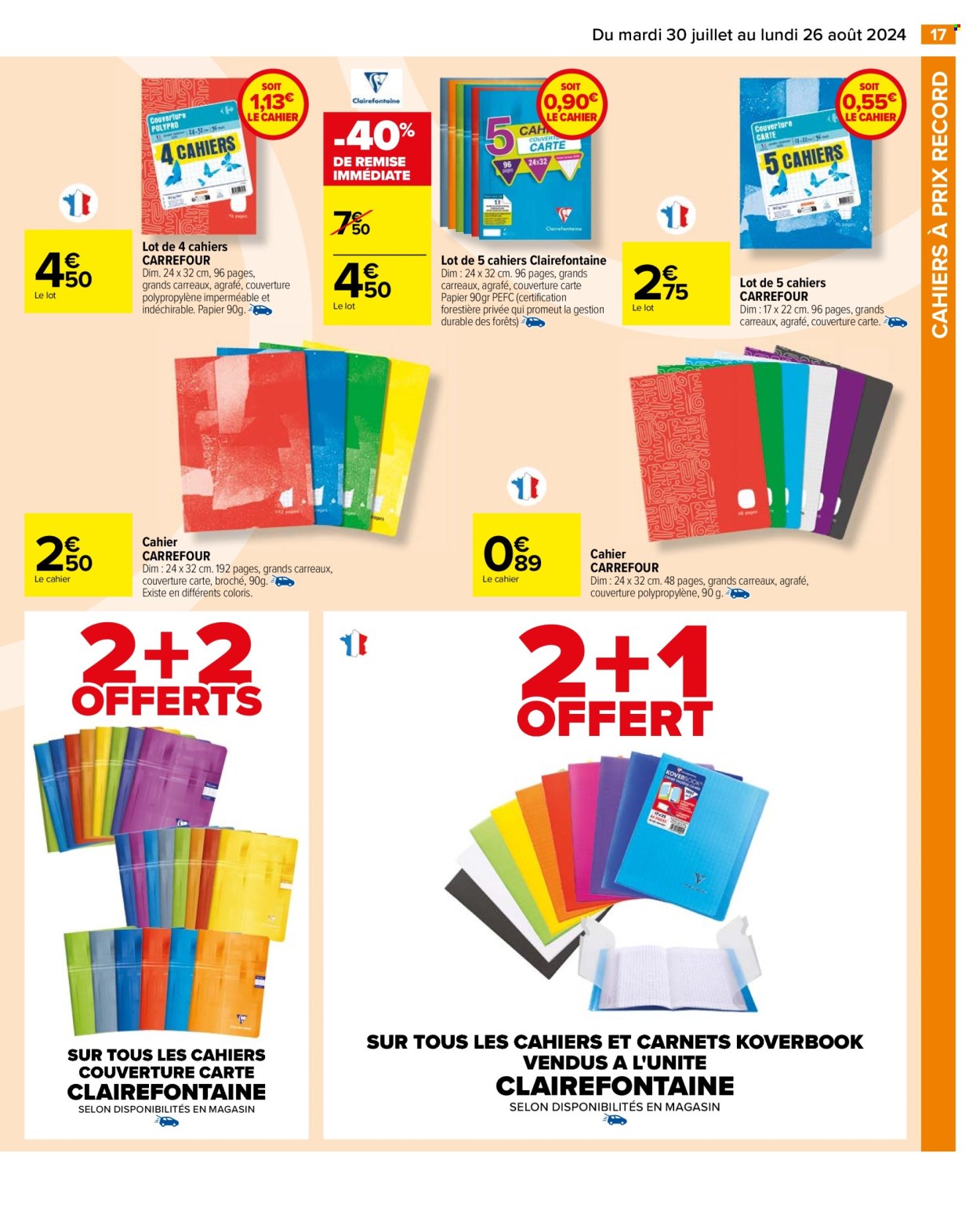 Catalogue Carrefour Hypermarchés - 30/07/2024 - 26/08/2024. Page 19