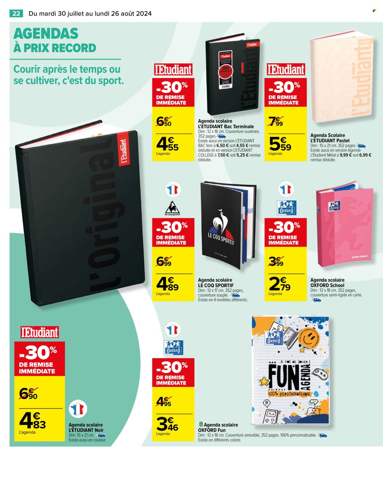 Catalogue Carrefour Hypermarchés - 30/07/2024 - 26/08/2024. Page 24