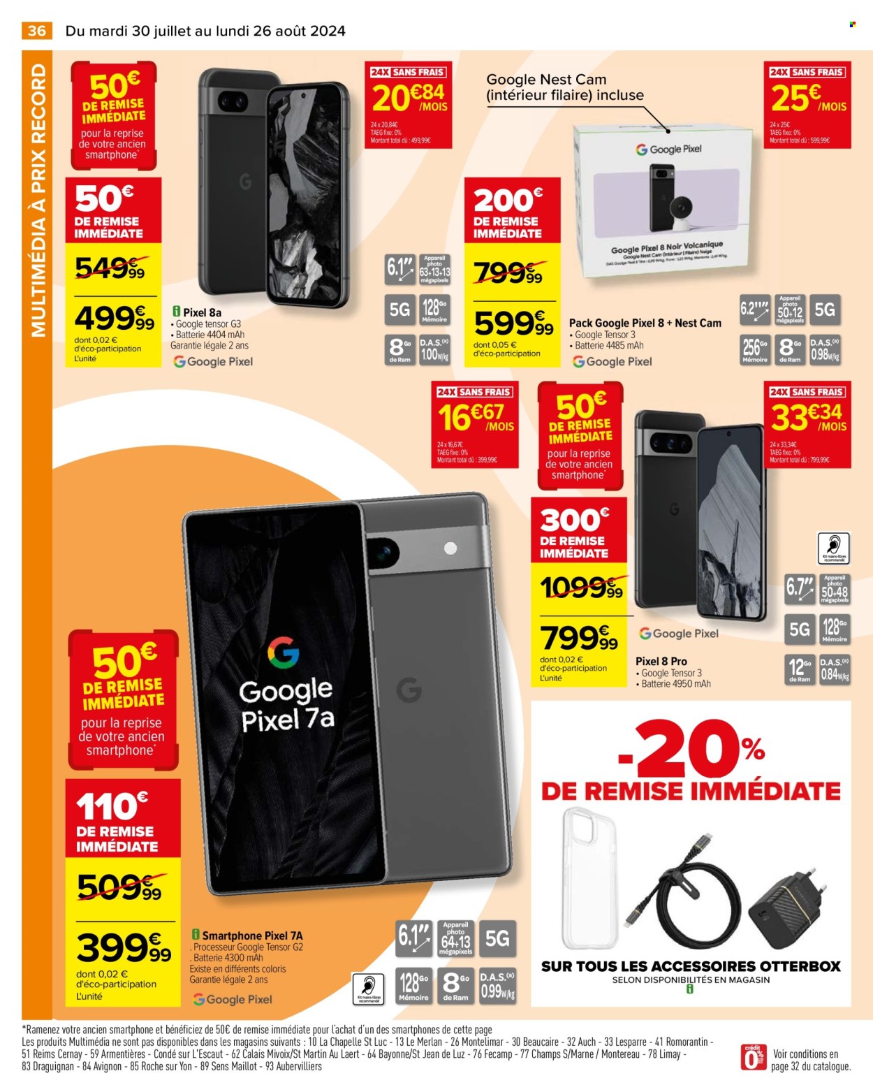 Catalogue Carrefour Hypermarchés - 30/07/2024 - 26/08/2024. Page 38