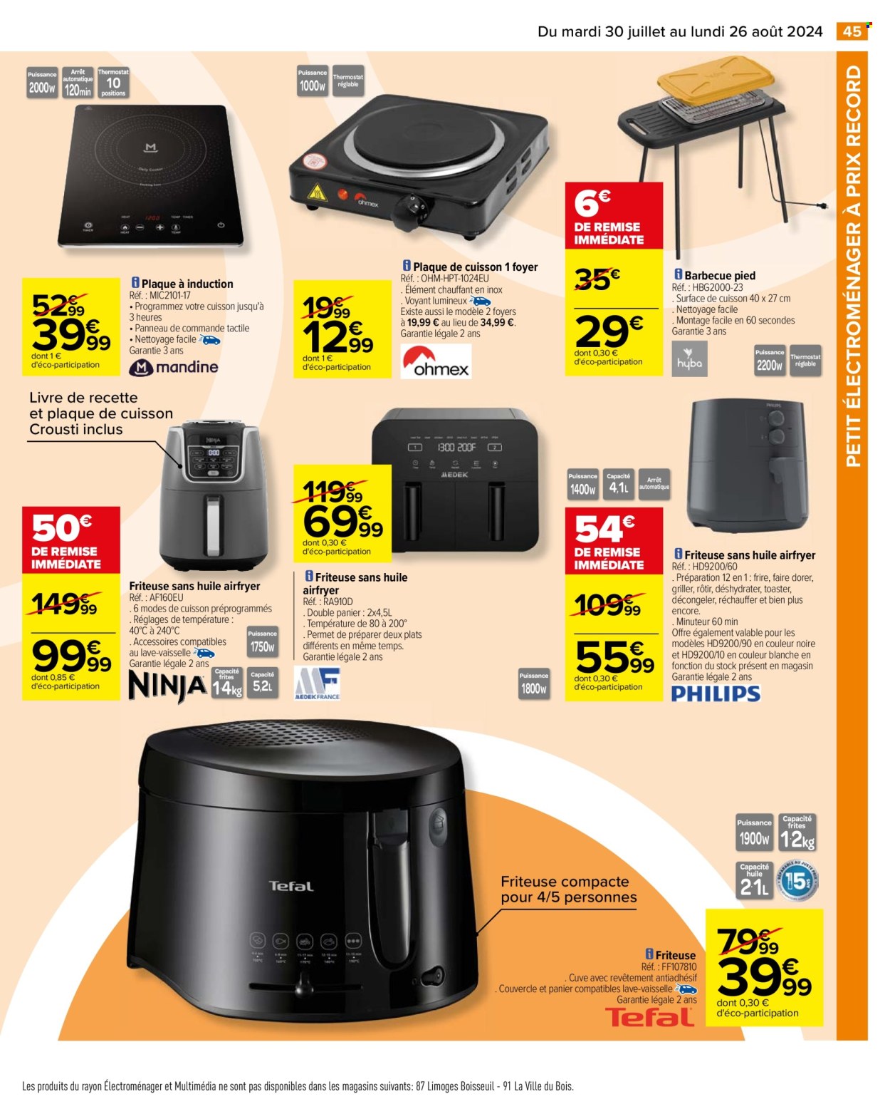 Catalogue Carrefour Hypermarchés - 30/07/2024 - 26/08/2024. Page 47