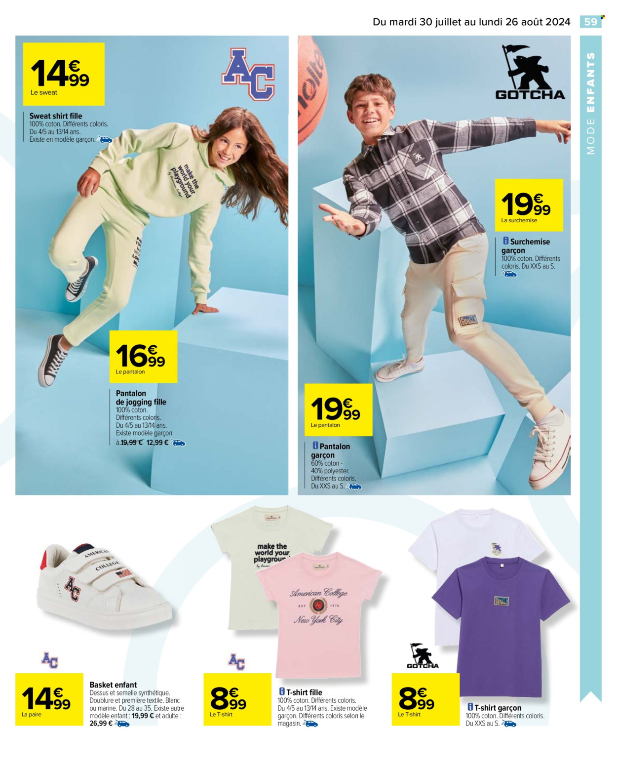 Catalogue Carrefour Hypermarchés - 30/07/2024 - 26/08/2024. Page 61